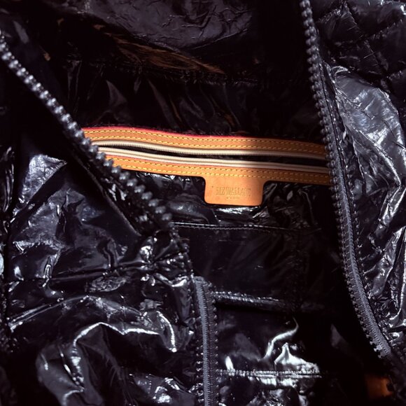 MZ Wallace Large Metro Tote, Black Lacquer - Picture 2 of 10